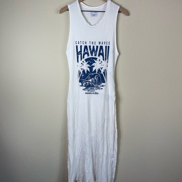 Rare Free People x Vintage Souls Catch The Waves Hawaii Tunic Dress Size XS - Picture 3 of 7